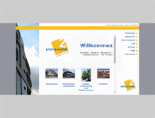 Tablet Screenshot of planquadrat-kamp.de